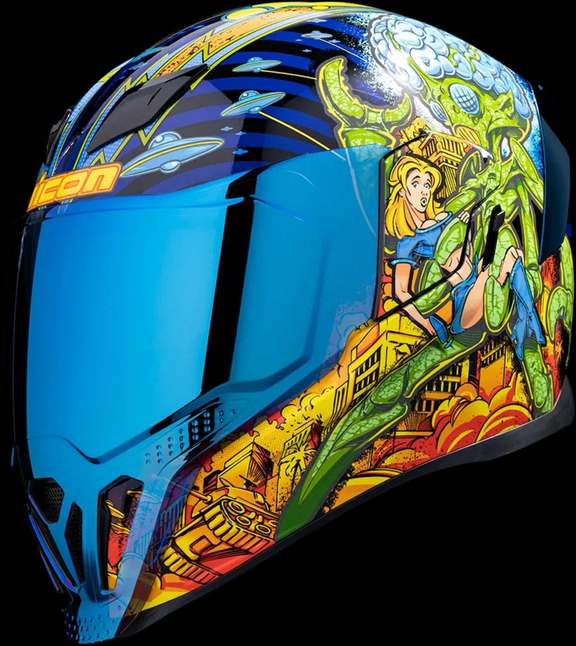 HELMET AIRFLITE BUGOID BLITZ BLUE XS