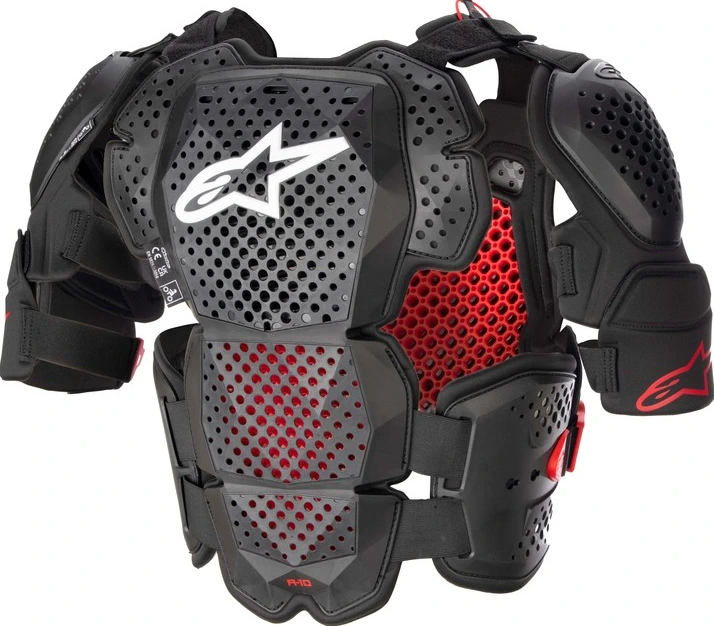 Alpinestars Safety Vest A-10 V2 Full Chest Black/Anthracite, XS/S
