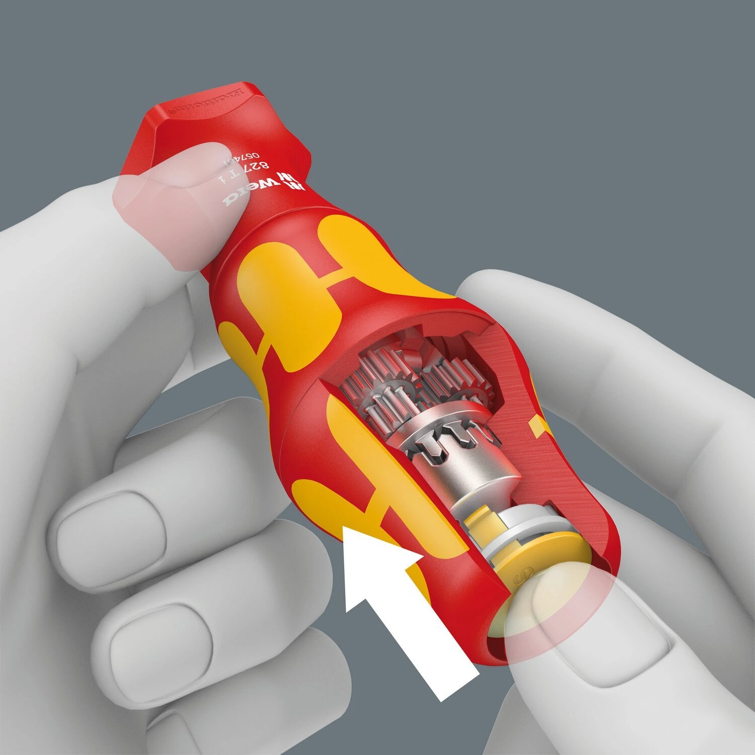 Wera Kraftform turbo rankinis laikiklis T i 827 serija