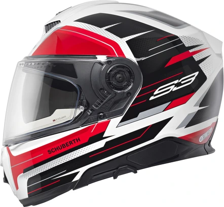 Schuberth Helmet S3 Apex white, 53 XS