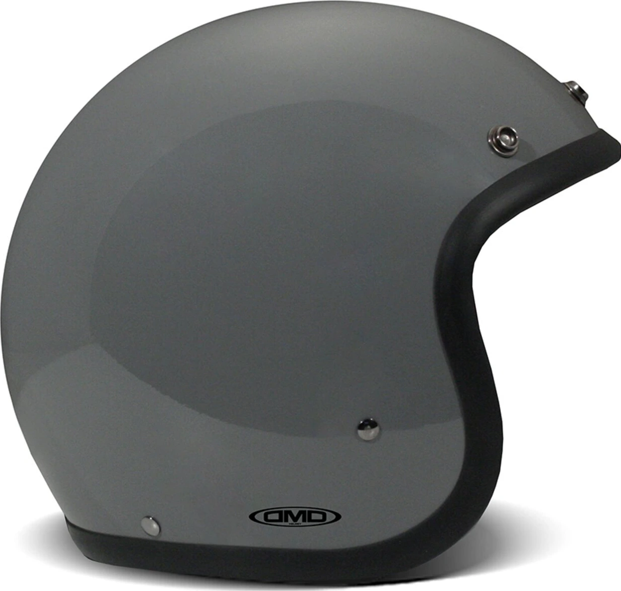 DMD Retro helmet, crayon Gray, grey, XS, Gloss
