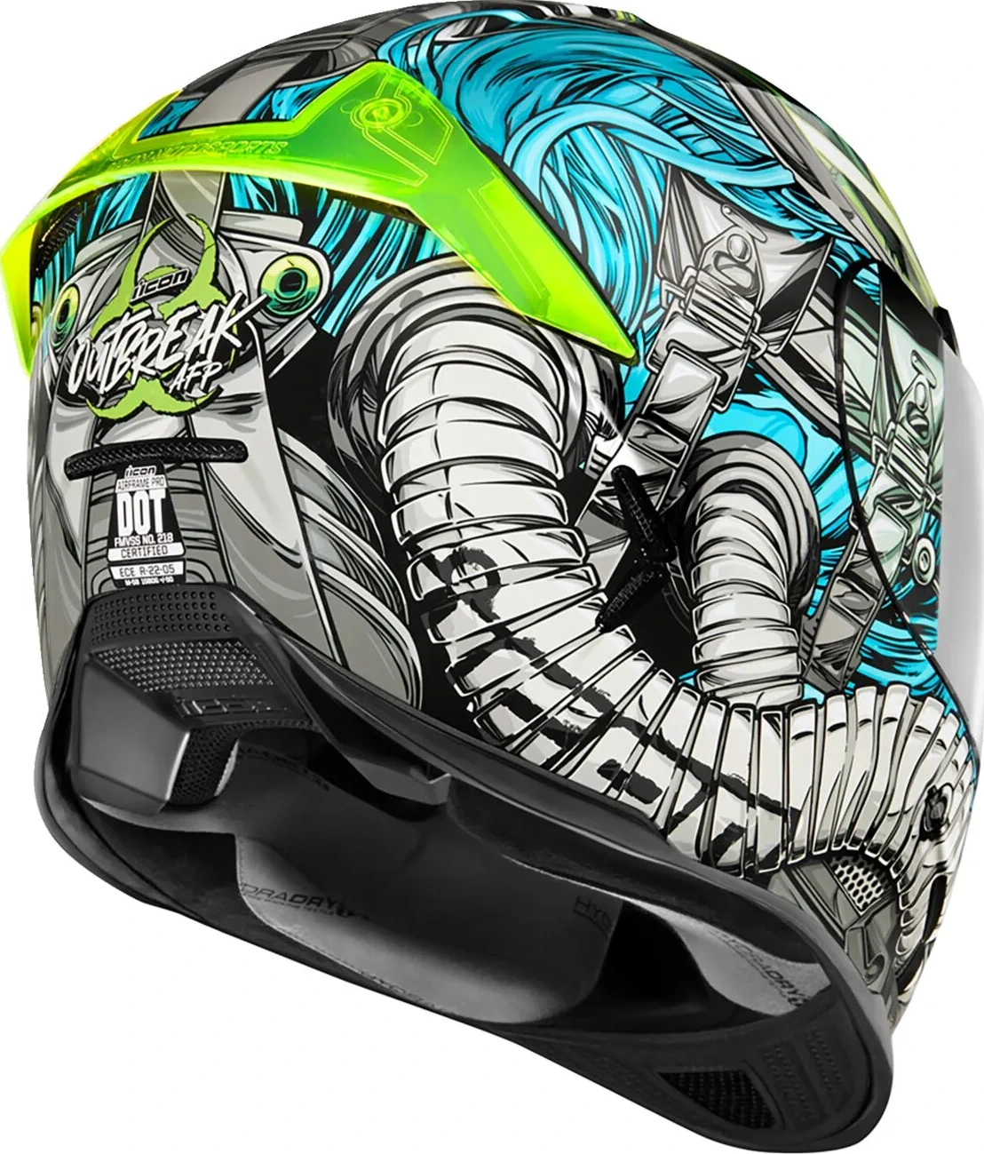 HELMET AIRFRAME PRO OUTBREAK BLUE XS