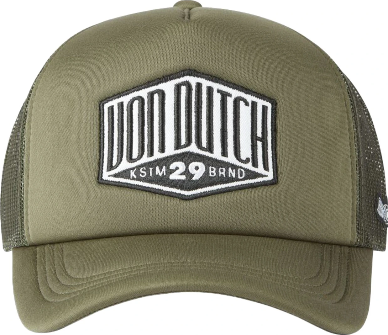 Von Dutch Foam cap, olive, Green