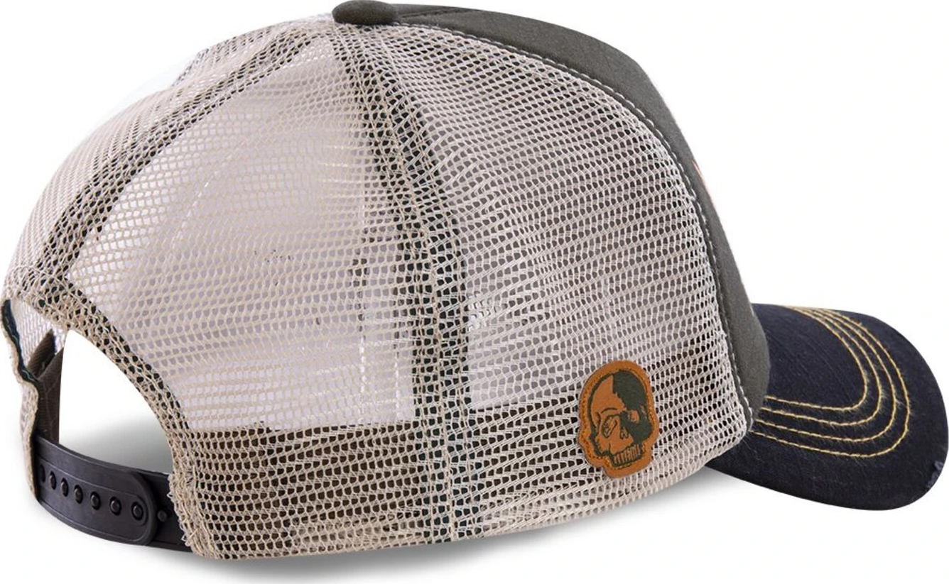 Von Dutch Crew cap, Black, orange
