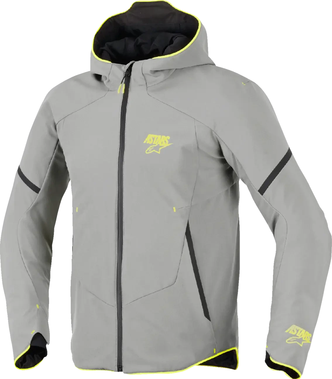 JACKET AEROSHELL GRAY/YELLOW S