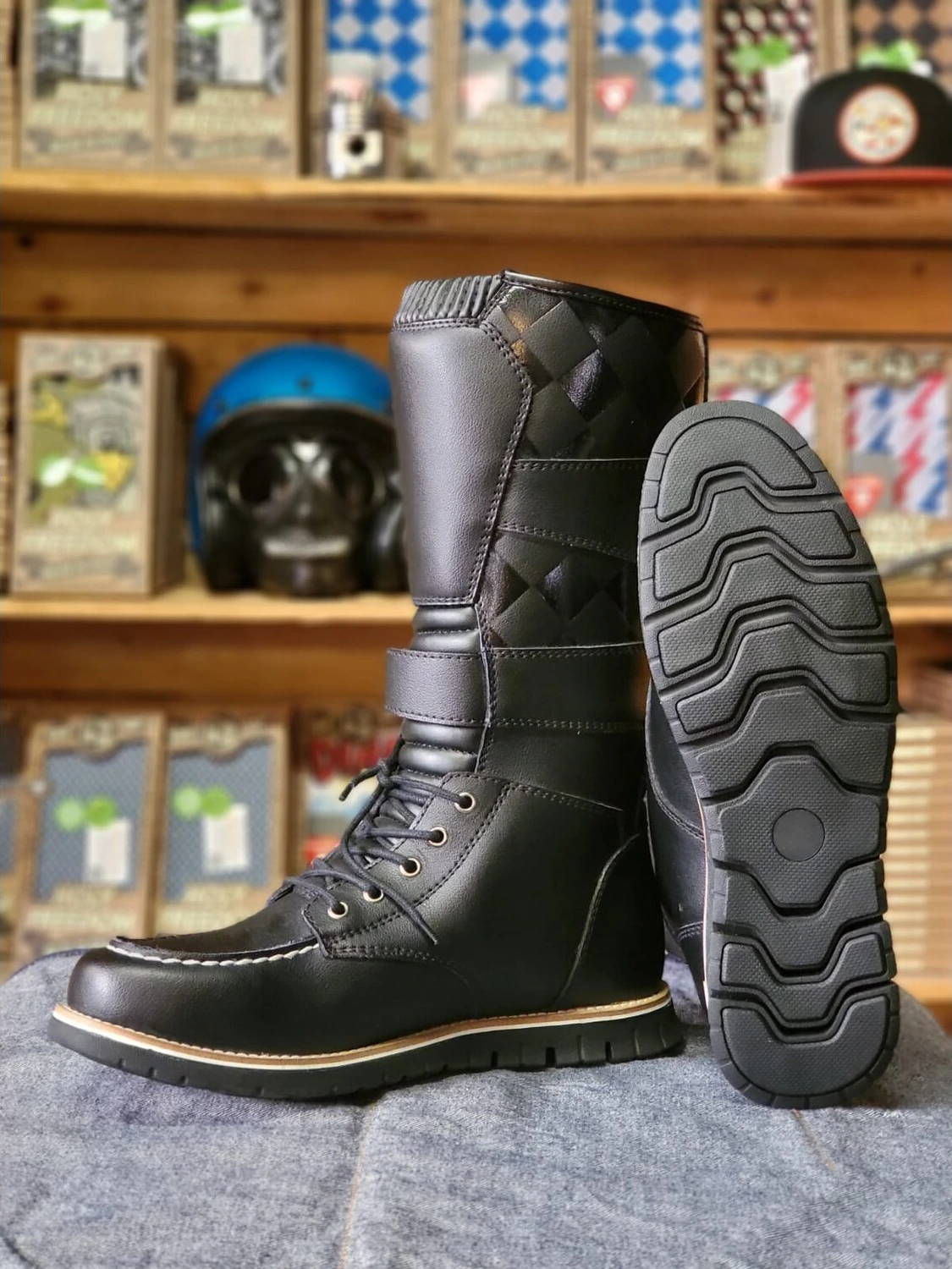 Holy Freedom Night Hawk high boots, Black, 40