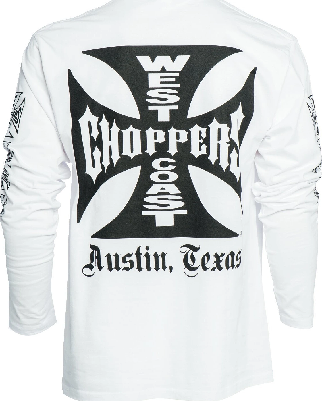 WCC OG Cross long sleeve, White, 2XL
