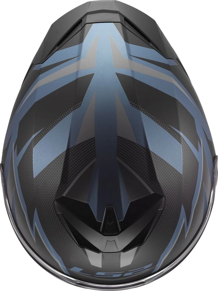 LS2 FF820 RAPID III XTREM Helmet - 3XL, Black Grey