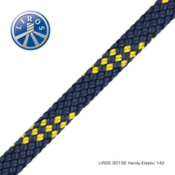 Handy-Elastic navyblue-yellow