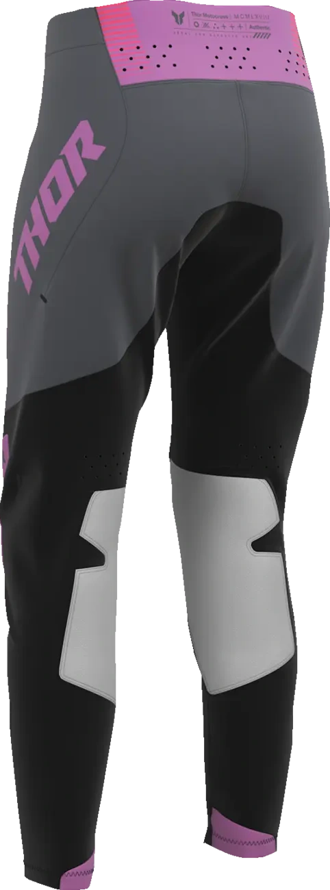 PANT WMN SPORTMODE VELOCITY BLK/ORCH 1/2