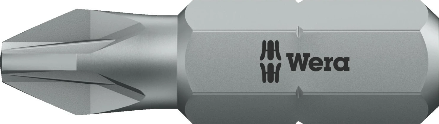 Wera 1/4" bit for Pozidriv screws PZ1, 25 mm