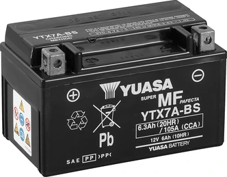 Yuasa BatteryYTX7A-BS (cp) with acidpack (5)