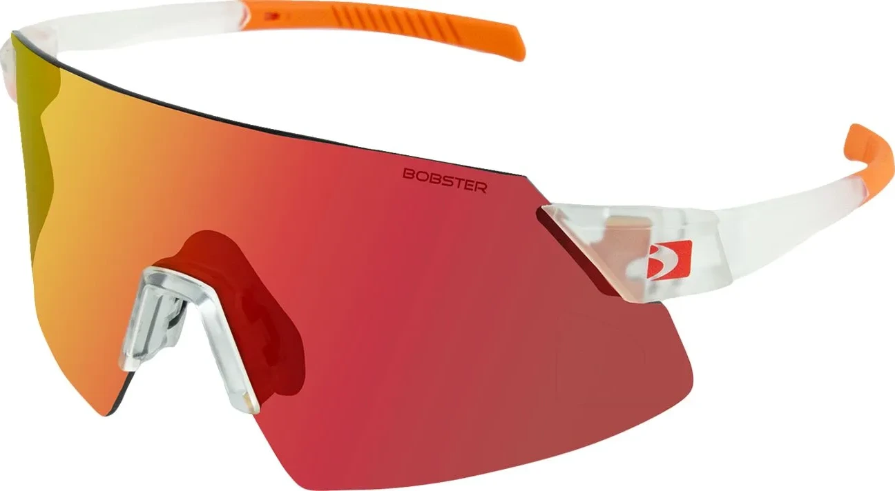 SUNGLASSES CADENCE CLEAR/ORANGE