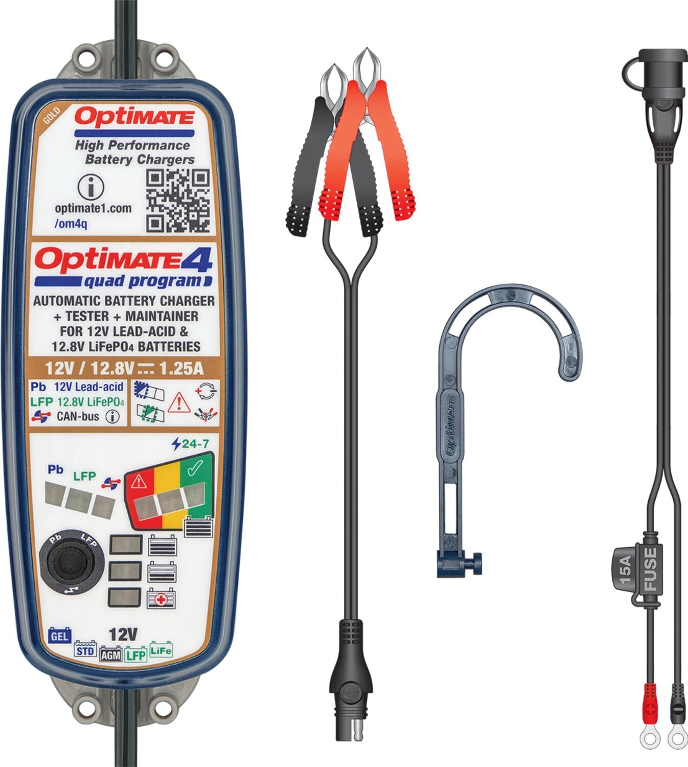 Tecmate, OptiMate 4 Quad Program