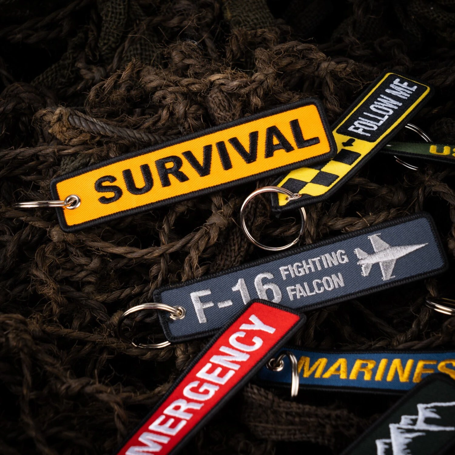 Army Surplus Survival keychain