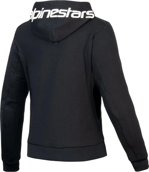 Alpinestars Hoodie Woman Chrome v2 Black/White, S