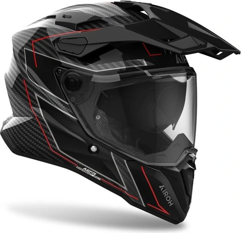 Airoh Helmet Commander 2 Carbon Stylish Gloss, S