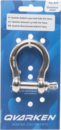 Qvarken Bow-Shackle AISI316 4mm