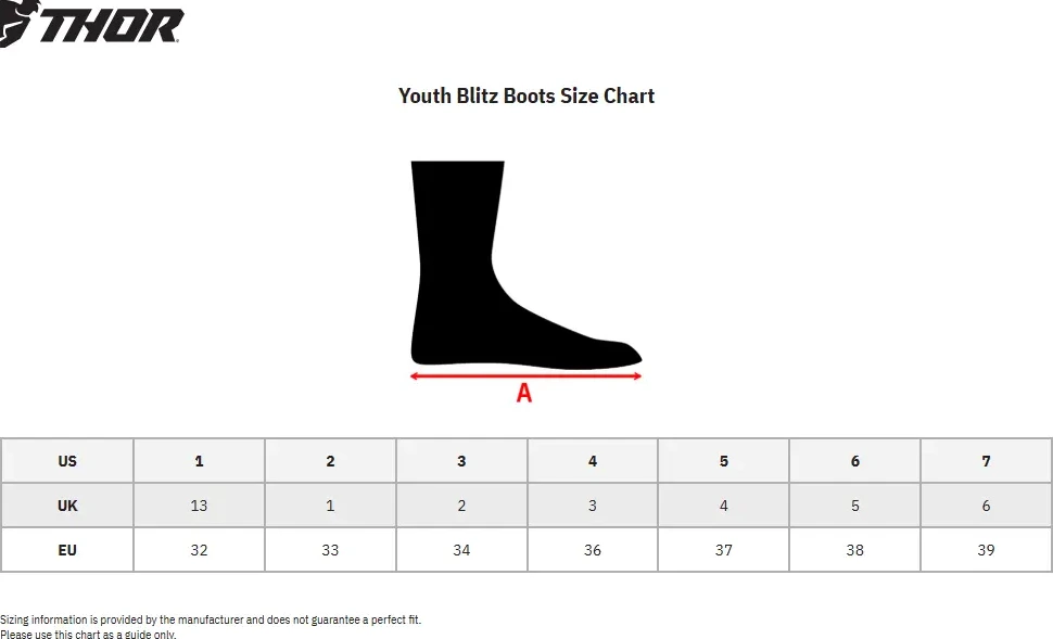BOOT YTH BLITZ XR AC/BK 1