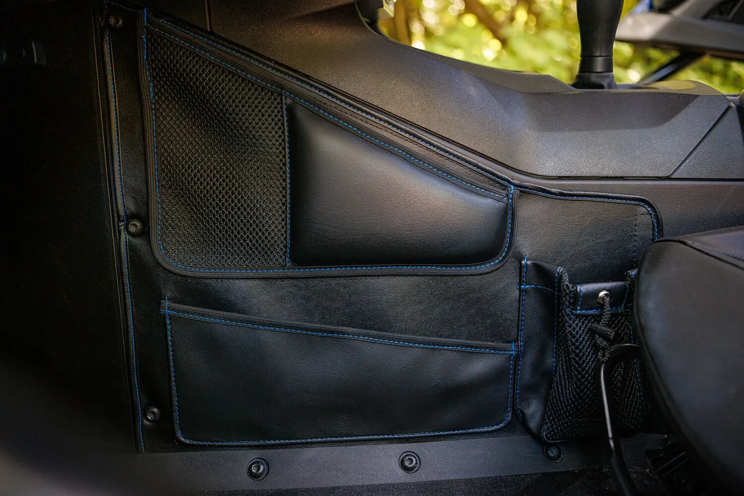 CONSOLE ORGANIZER DRVR BL