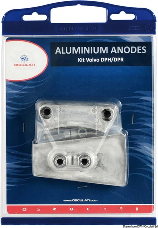 Osculati anode kit (alu) Volvo DPH