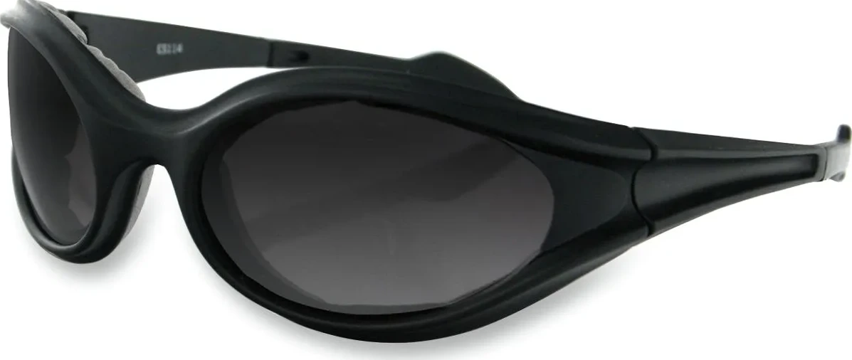 SUNGLASSES FOAMERZ BLACK W/ CLEAR LENS