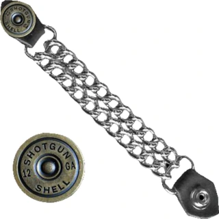 Vest extender Shotgun shell brass oxide