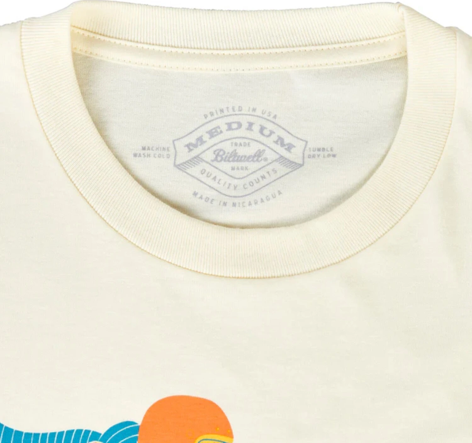 Biltwell Howdy t-shirt, White, S