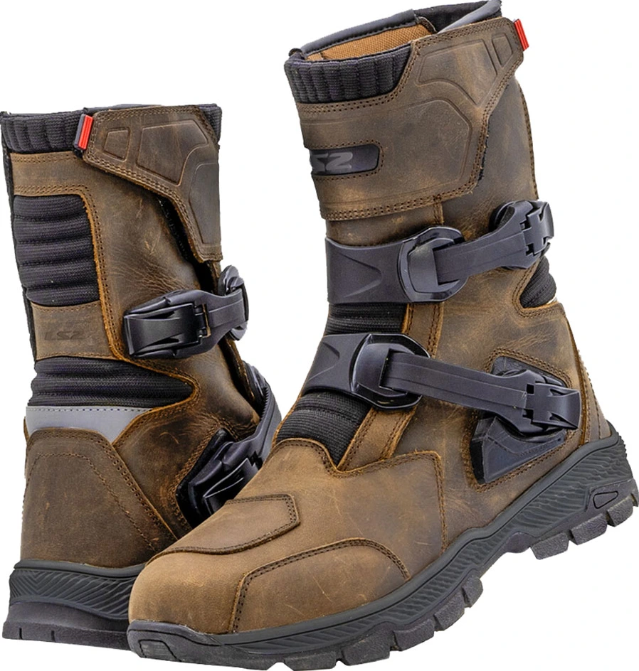 LS2 Adventure Man Waterproof Boots - 45, Brown