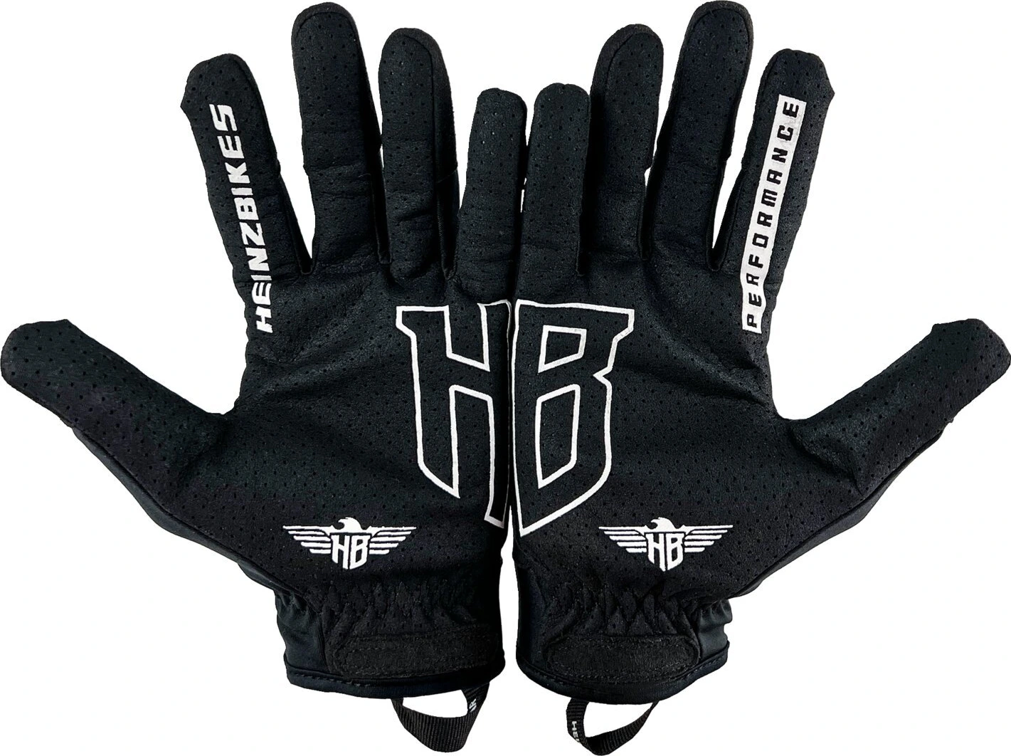 HeinzBikes HB gloves, Black, L