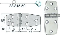 S.S hinge