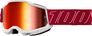 Matt Mirror, Red / White / Matte, Red, White