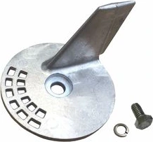 Anode alu Trim Tab Suzuki 20-35HP