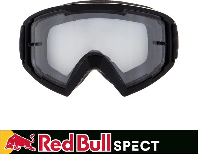 Spect Red Bull Whip MX Goggles Singel lens black clear