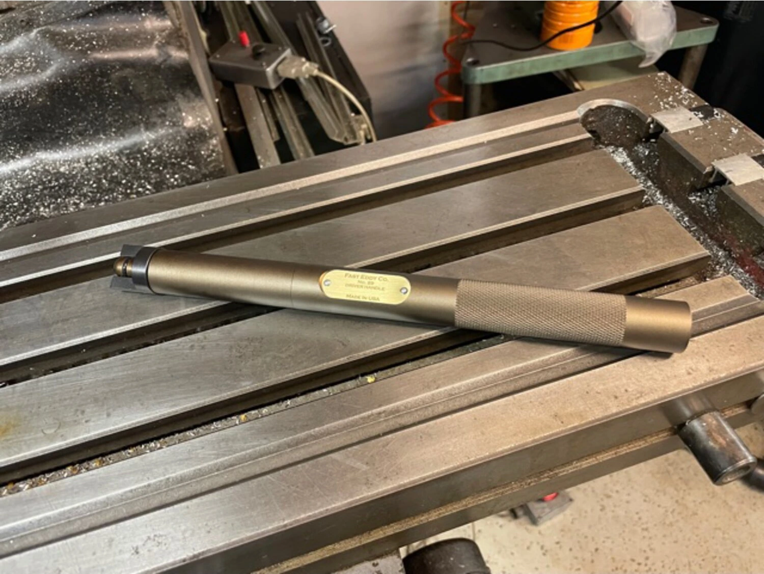 Fast Eddy, Driver handle with magnetic wedge spacer