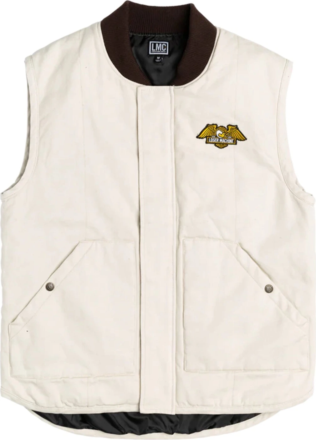 Loser Machine Condor II vest, bone Beige, M