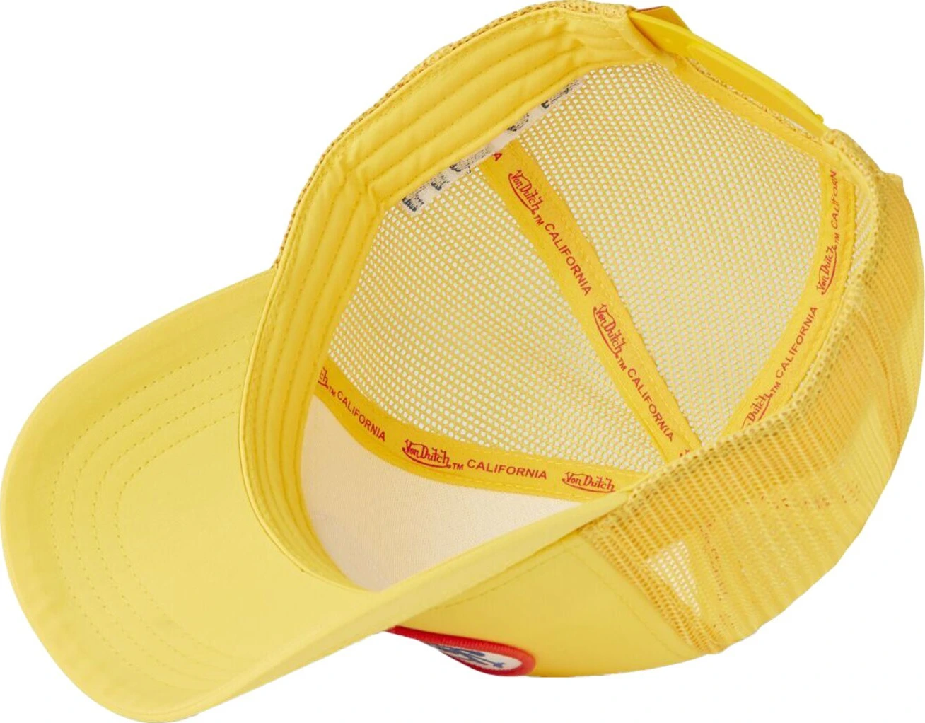 Von Dutch Trucker mesh cap, Yellow