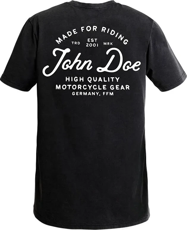 TEE JD LETTERING BLACK SM