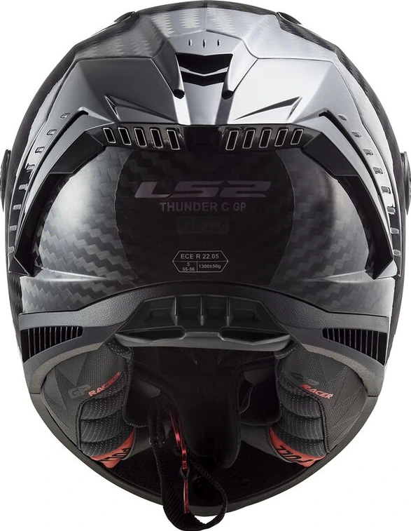 LS2 FF805 THUNDER CARBON Solid helmet - 2XL, Gloss
