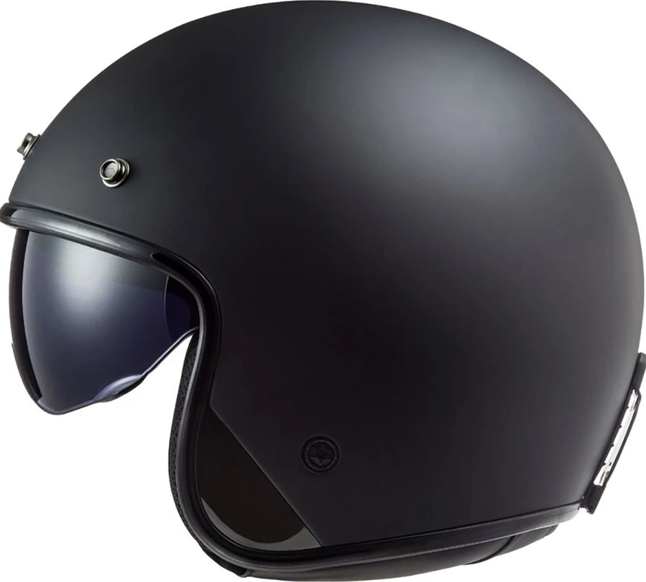 LS2 OF601 BOB II Solid helmet - Matt Black, XS