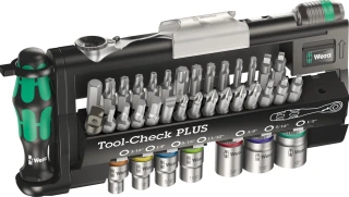 Wera tool-check plus imperial 1/4" drive - US sizes