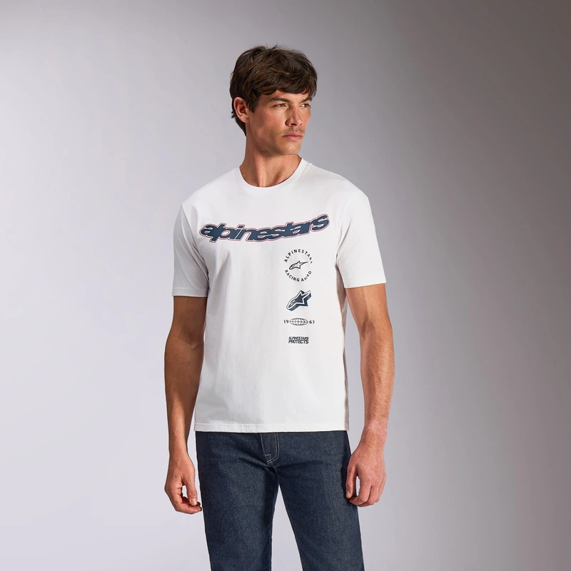 Alpinestars T-Shirt Abus SS CSF White, M