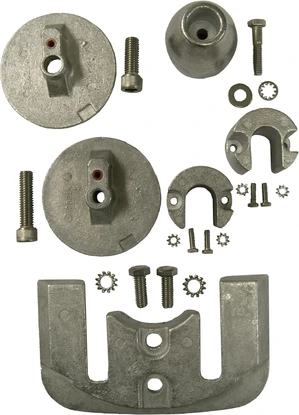 Anode alu kit Mercruiser Bravo 3