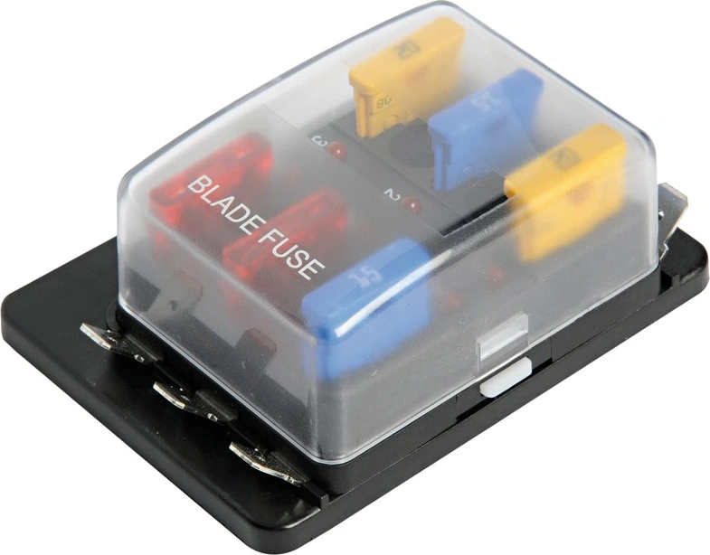 fuse holder with cover