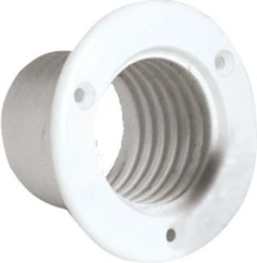 white plastic bush
