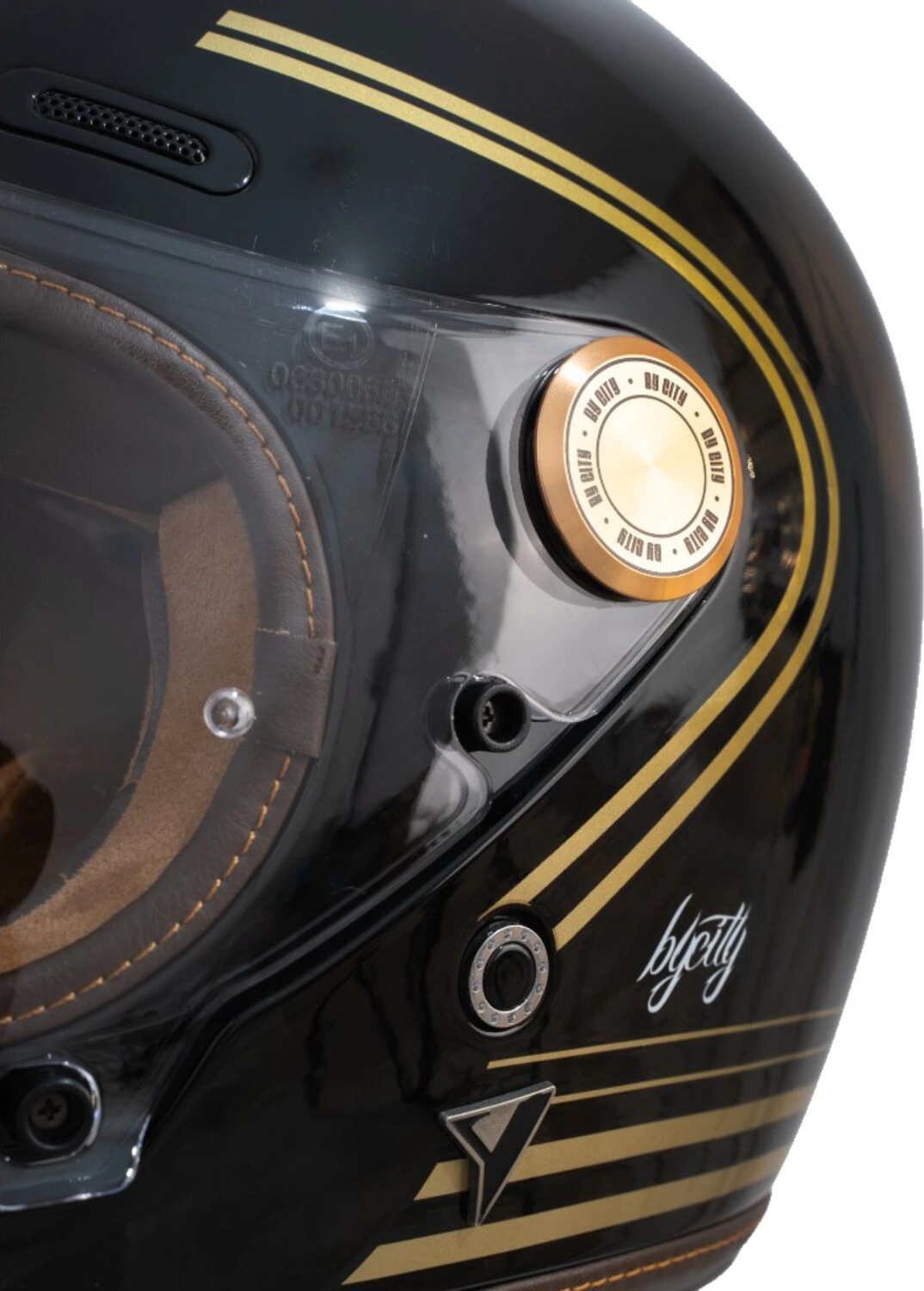 By City Roadster III helmet, gold, Black, L, Gloss
