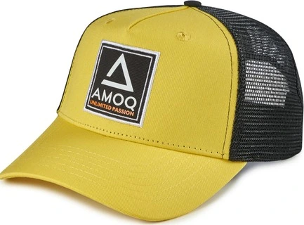 AMOQ Trucker Cap Yellow One Size