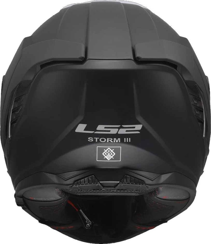 LS2 FF818 STORM III SOLID Helmet - Matt Black, S