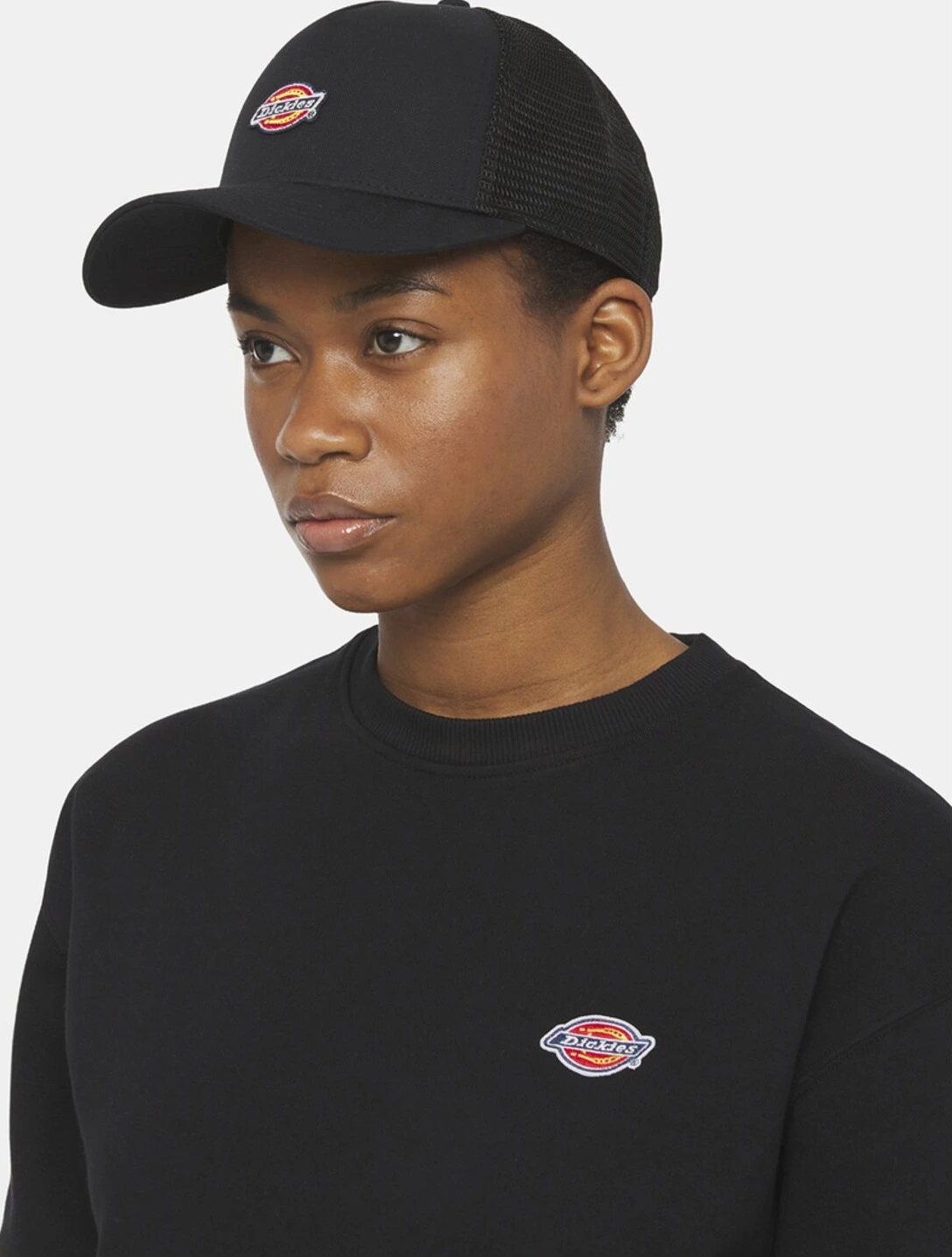 Dickies Hanston trucker cap, Black