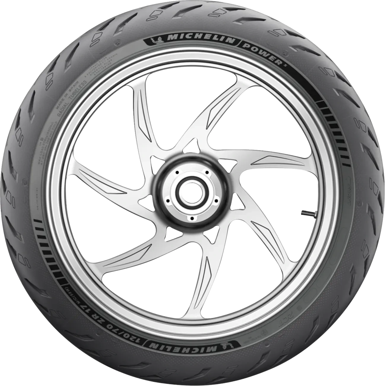 POWER 5 120/70 ZR 17 M/C (58W) F TL